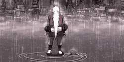 Jiraiya Standing In The Rain GIF