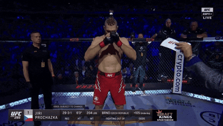 Jiri Prochazka Pre-Match Performance GIF