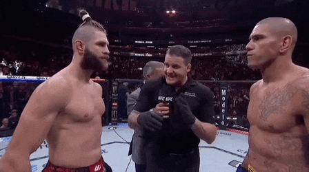 Jiri Prochazka Versus Alex Pereira GIF