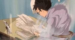 Jiro Horikoshi Intense Study  GIF