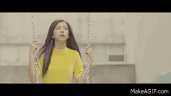 Jisoo Cute Swinging  GIF