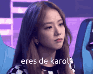 Jisoo Y Karol Jisoo De Karol No Tuya GIF