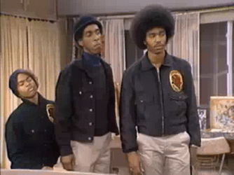 JJ Evans And Family Bullied Good Times GIF
