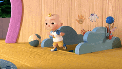 JJ Looking Around Hide And Seek GIF