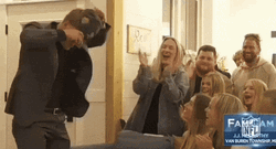 Jj Mccarthy Hugging A Man GIF