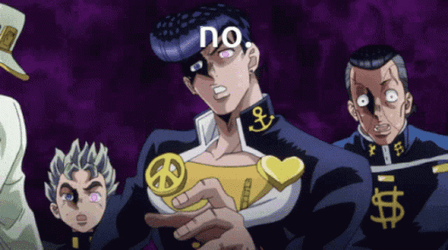 Jjba Jojos Bizarre Adventure No  GIF