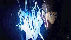 JJK Video Game Yuji Flame GIF