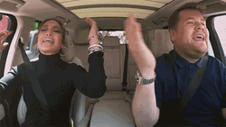 Jlo Carpool Karaoke With James Corden GIF