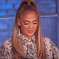 Jlo Cheeky Smile GIF