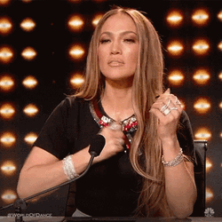 Jlo Finger Pointing Up GIF