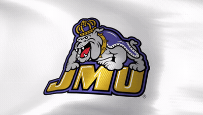 JMU Logo Bulldog Wearing Crown