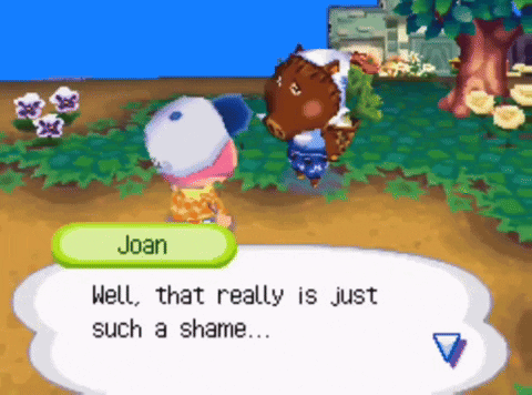 Joan Says Well That Really Is Just Such A Shame On A Video Game Screen GIF