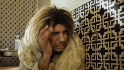 Joanne The Scammer Scared Reaction GIF