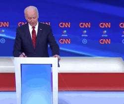 Joe Biden Debate Bingo