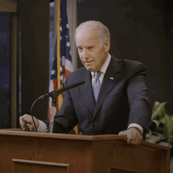 Joe Biden Falling Jump Scare Shot GIF
