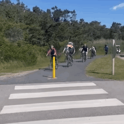 Joe Biden Falling On Bike Face Swap GIF