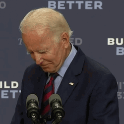Joe Biden Nodding Senile Moment GIF