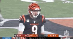 Joe Burrow Angrily Shouting GIF