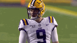 Joe Burrow Challenging GIF
