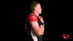 Joe Burrow Holding Jersey GIF