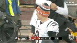 Joe Burrow Hugging Coach GIF