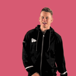 Joe Burrow Laughing GIF