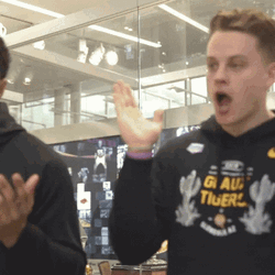 Joe Burrow Surprised GIF