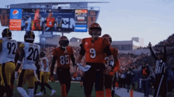 Joe Burrow Tapping GIF