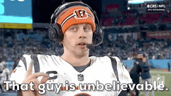 Joe Burrow That Guy Is Unbelievable GIF