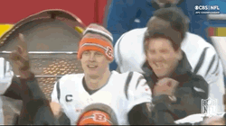 Joe Burrow Winning Moment GIF
