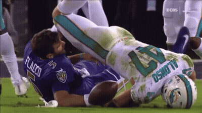 Joe Flacco Asking For A Second Drink Check Please GIF