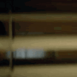 Joe Goldberg Nervous Peeking  GIF