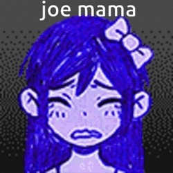 Joe Mama Omori Girl Crying Anime GIF