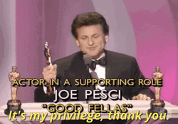 Joe Pesci It's My Privilege Thank You GIF