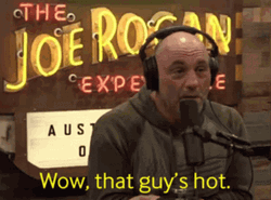 Joe Rogan Wow That Guys Hot GIF