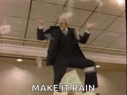 Joe Tabeling Make It Rain Money GIF