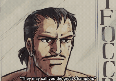 Joe Yabuki Disappointed In Jose Mendoza GIF