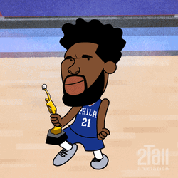 Joel Embid Is The Mvp Of The Season GIF