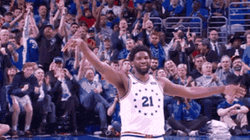 Joel Embiid Shimmy Dance Win GIF