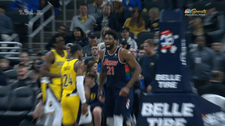 Joel Embiid Surprised GIF