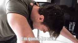 Joey Batey Feeling Sick GIF