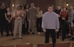 Joey Friends Of Phoebe Running Away GIF