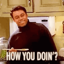 Joey How You Doin Face Swap Kitchen Spoon GIF