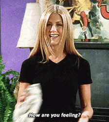 Joey How You Doin How Are You Feeling GIF