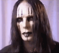 Joey Jordison Fixing Hair GIF
