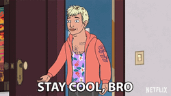 Joey Pogo Staying Cool GIF