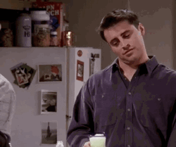 Joey Tribbiani Cheers Margarita GIF