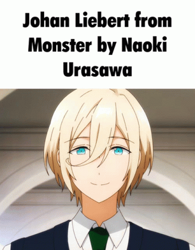 Johan Liebert From Monster With Picture Of A Boy GIF