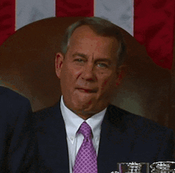 John Boehner Licking Lips GIF