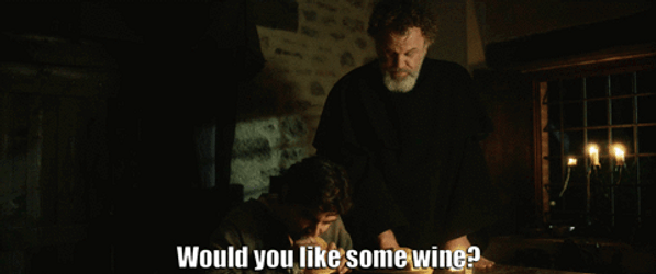 John C Reilly Offering Wine GIF